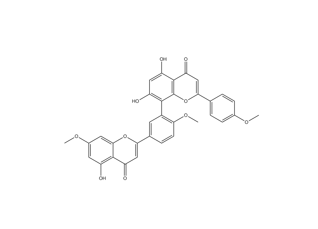 金松雙黃酮|521-34-6