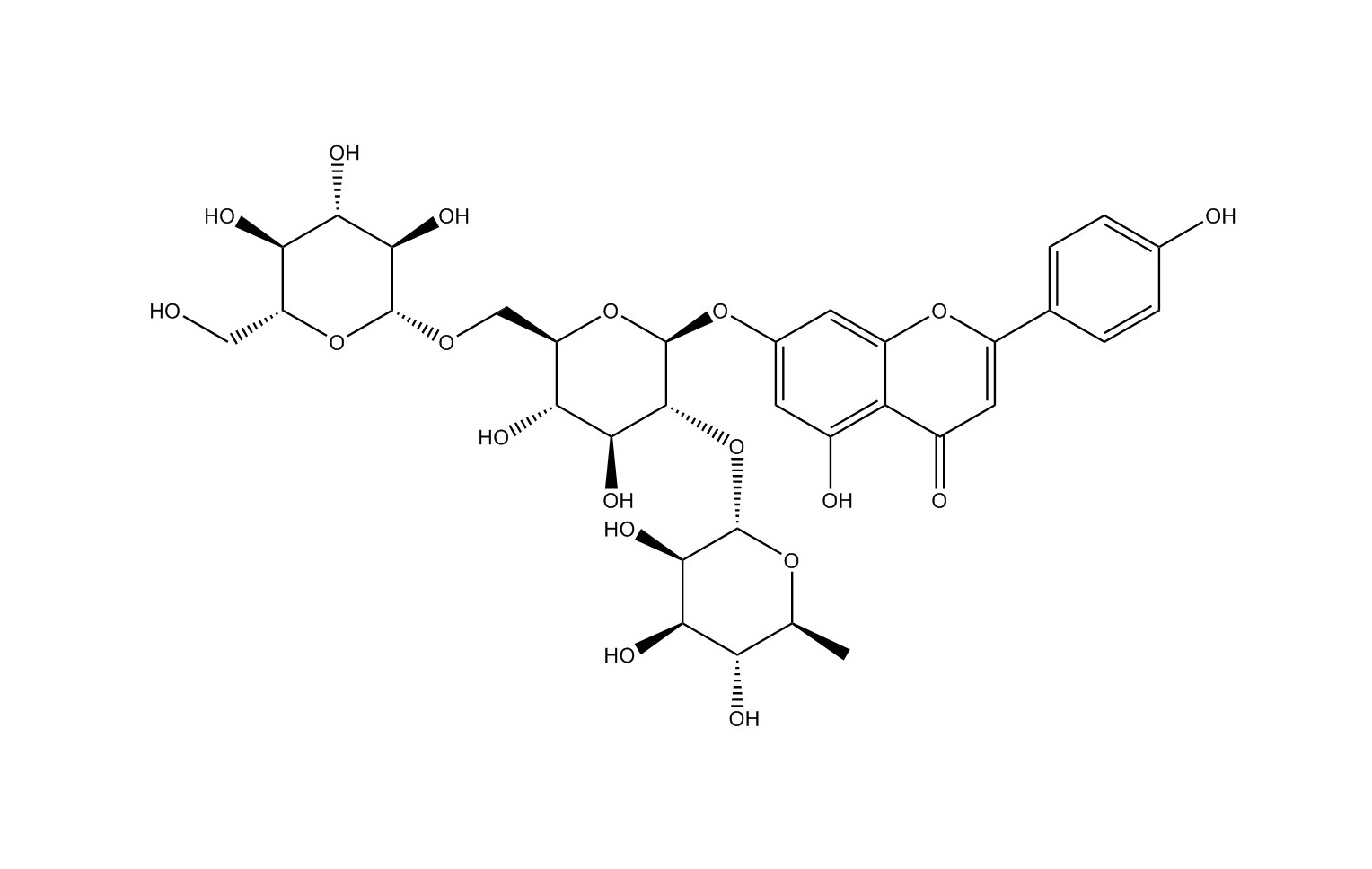 芹菜素-7-0-（2G-鼠李糖）龍膽糖苷|174284-20-9